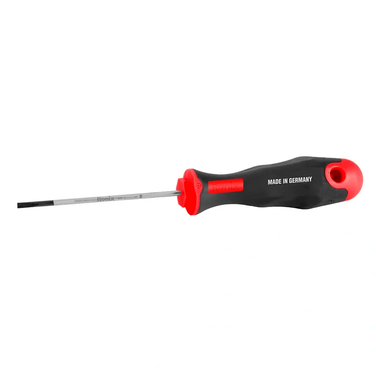 TPR Handle Slotted Screwdriver 8*300 - German