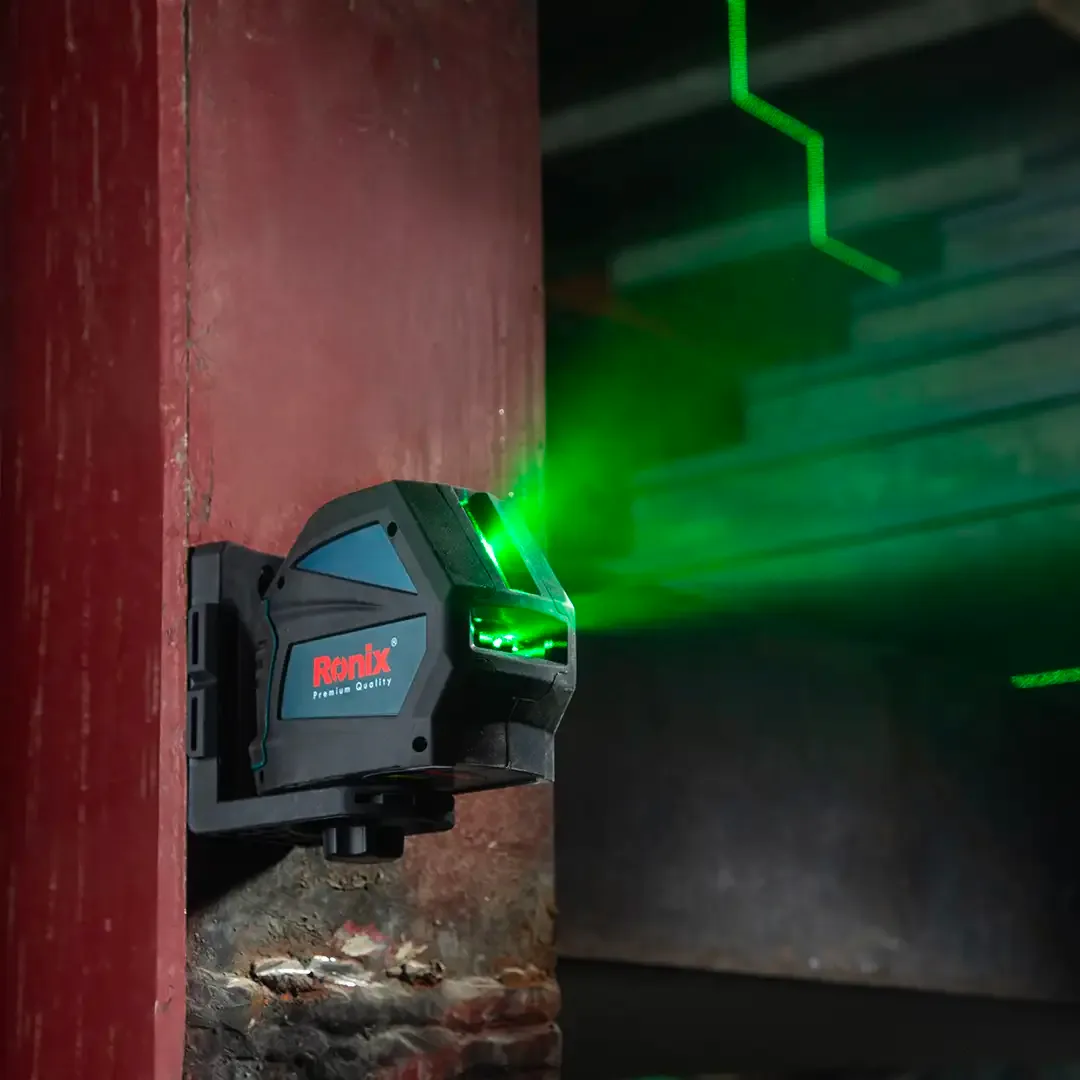 Cross Line Laser Level 50M-Green Beam
