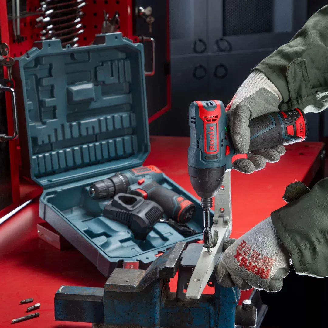 12V Cordless Drill and Screwdriver Kit