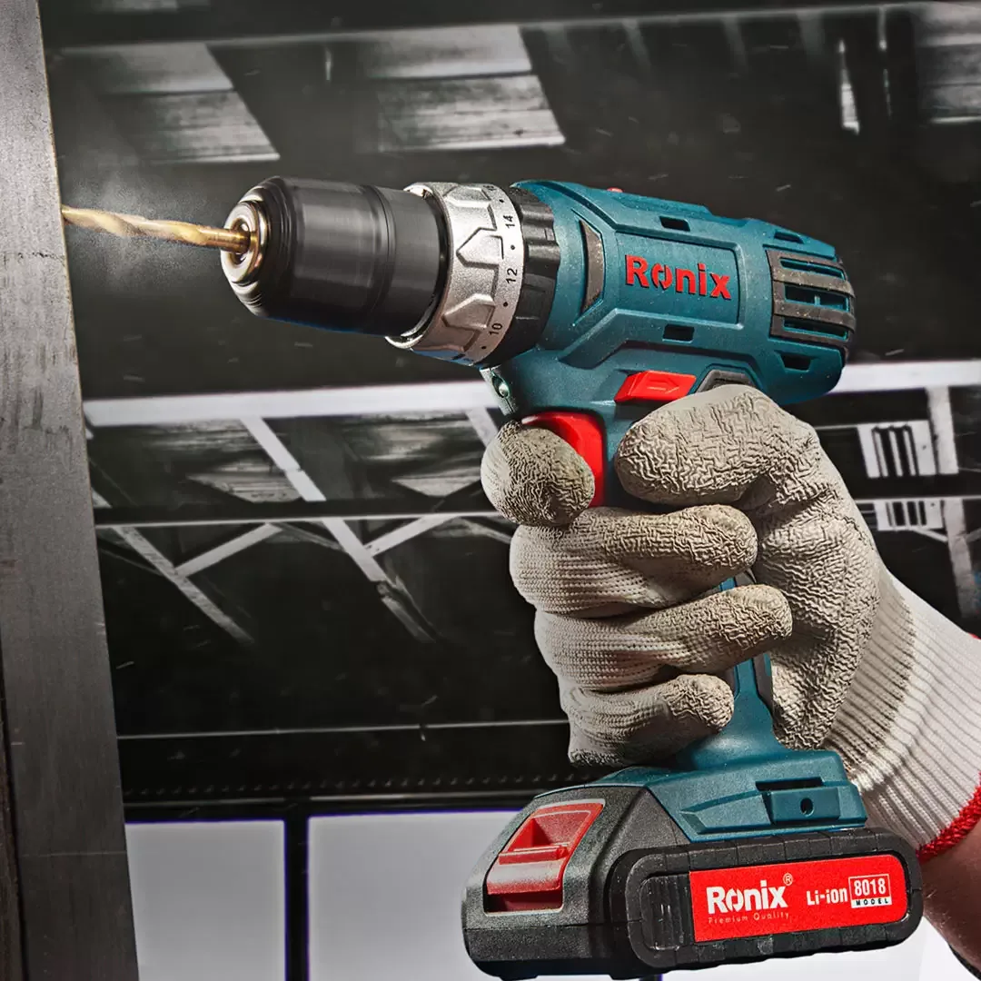 18V Cordless Drill Driver 10mm-30N.m-Mega Series-110V