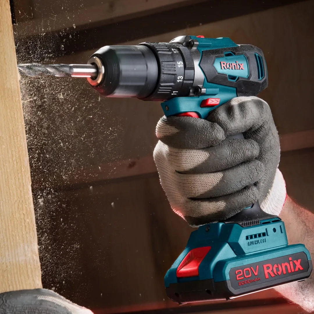 20V Brushless impact Drill 13mm-45N.m