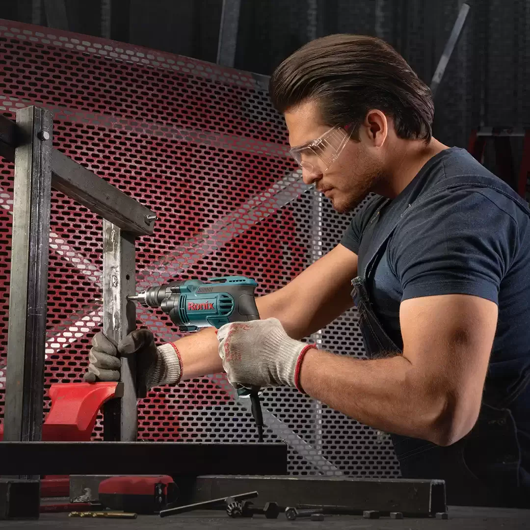Electric Drill 500W-10mm Keyed