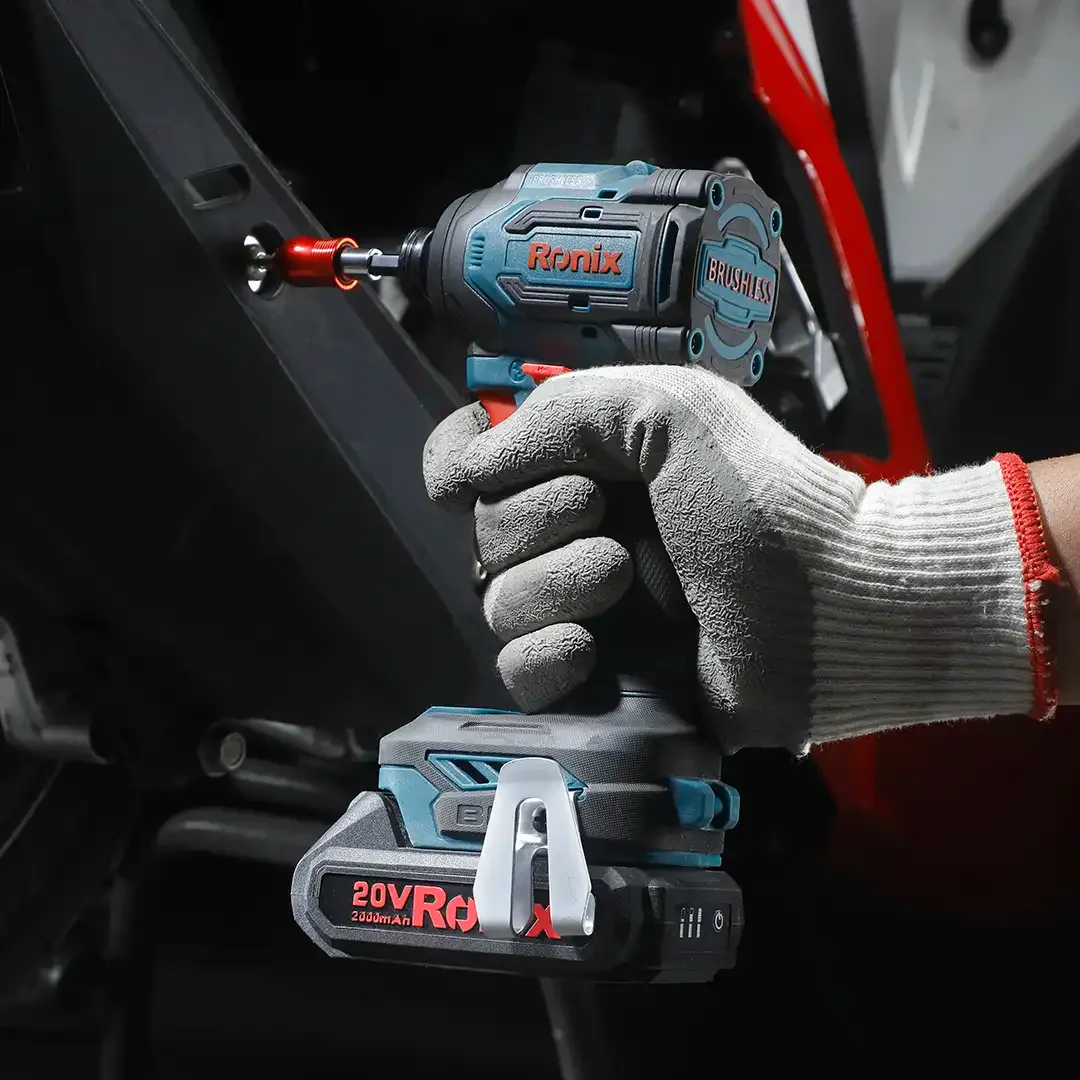 20V Brushless Cordless Impact Screwdriver 230N.m-110V