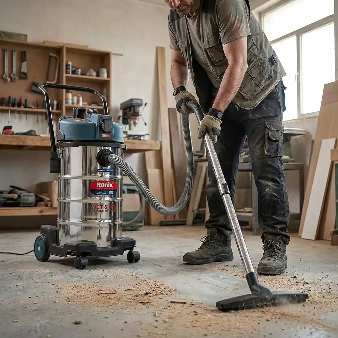 Wet & Dry Vacuum Cleaner- 40L 1400W