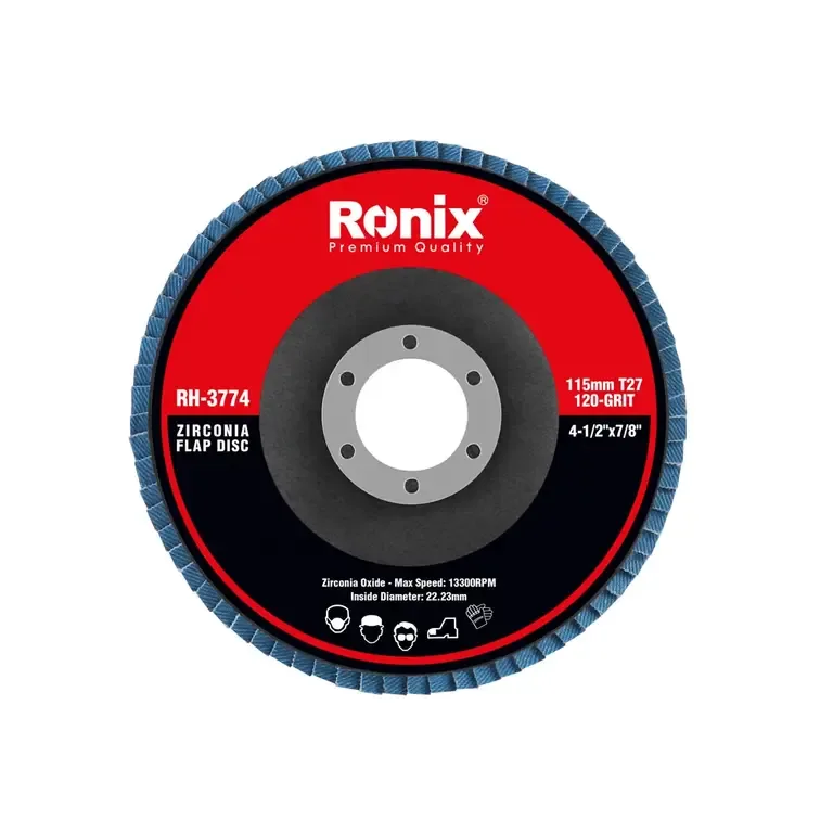 Zirconium Grinding Flap Disc 115mm-120grit-T27