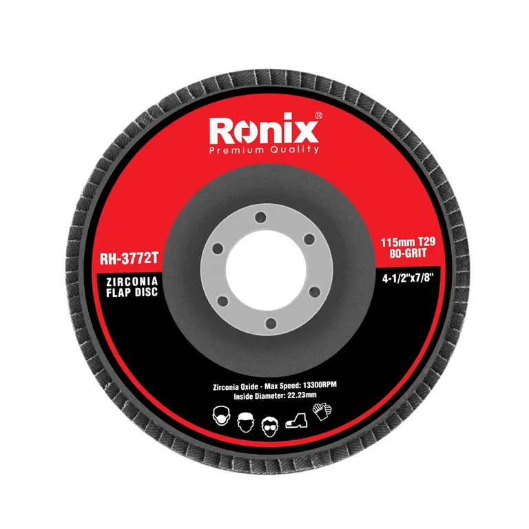 Zirconium Grinding Flap Disc 115mm-100grit-T29
