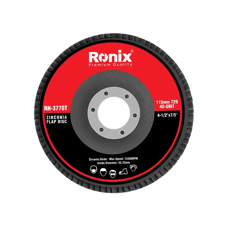Zirconium Grinding Flap Disc 115mm-40grit-T29