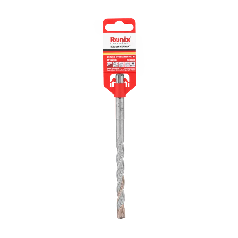 SDS Plus 3-Cutter Hammer Drill Bit 10*160- German