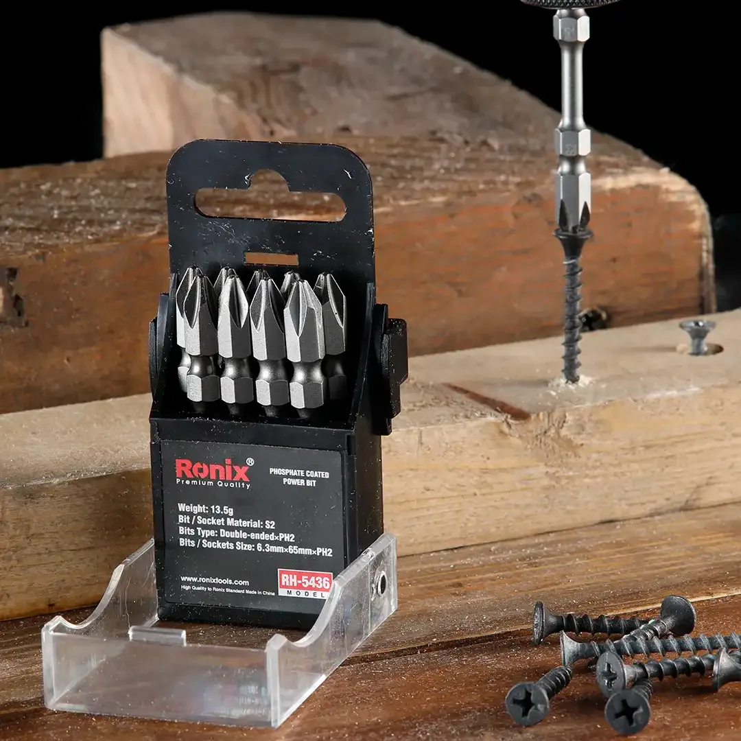 phosphate coated power bit