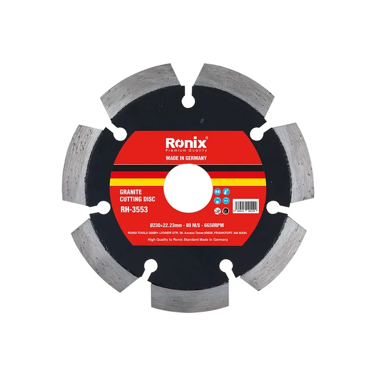Granite Cutting Disc 230 mm - Segment 11 - German