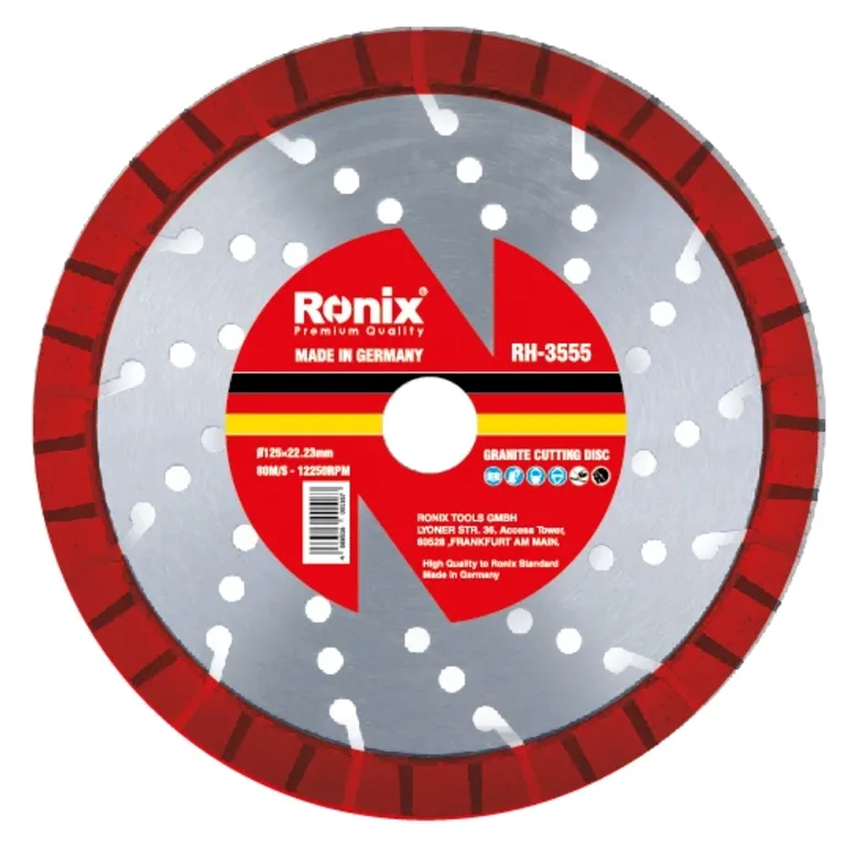 Granite Cutting Disc 125 mm - Segment 13 - German