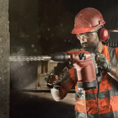 Rotary Hammer 40mm,1200W,SDS-Max,Topline Model