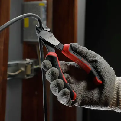 High Leverage Diagonal Cutting Pliers 7 inch - Wolf Model