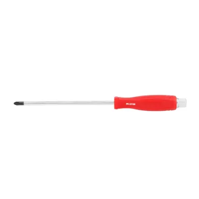 Plastic Handle Phillips Hammer Screwdriver 6x150mm
