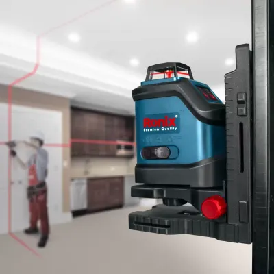 Cross Line Laser Level 50M-Red Beam-110x60x121mm3