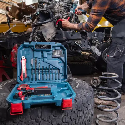 12V Cordless drill driver set-35 pcs-10mm-21N.m