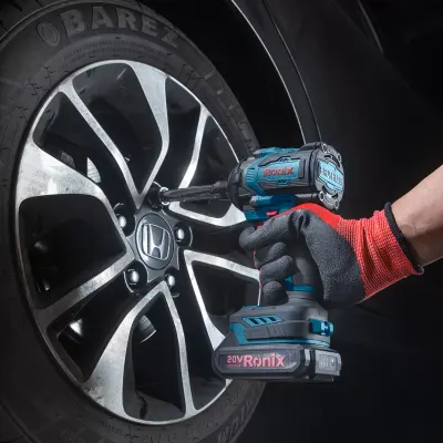 20V Brushless impact Wrench 1/2inch-550 Nm