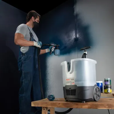 Electric HVLP Trolley Spray Gun 750W