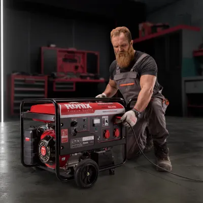 Gasoline Generator 6kW-25L