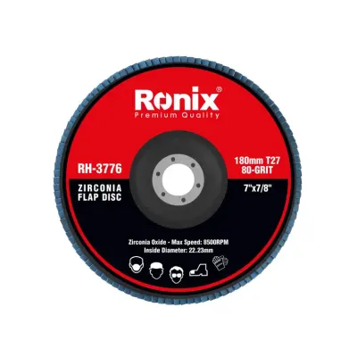 Zirconium Grinding Flap Disc 180mm-80grit-T27