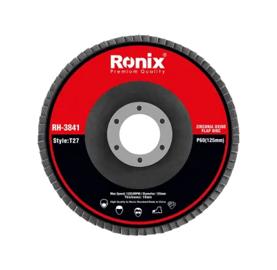 ZIRCONIA OXIDE FLAP DISC P60 125mm
