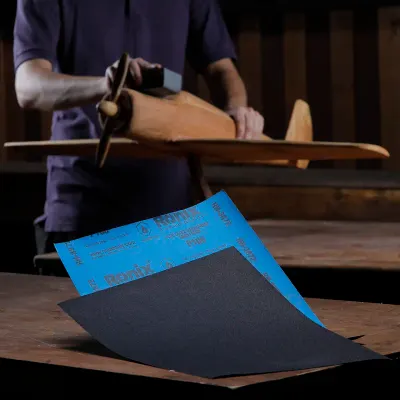 Blue Latex Waterproof Sand Paper P100