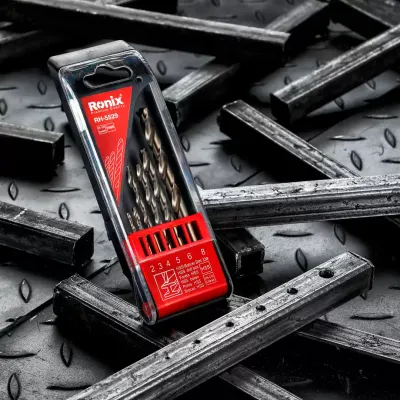 5%cobalt HSS drill bit set (2,3,4,5,6,8mm)