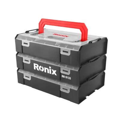 Multi-Level Plastic Toolbox Organizer 19.5*18*28